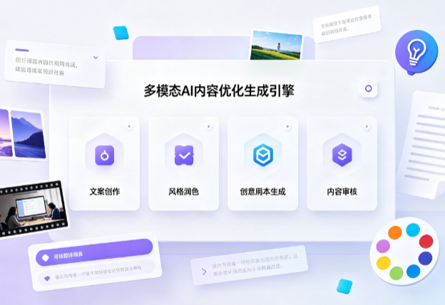 源汇区AI智能内容优化创新 多模态生成技术丰富数字内容创作生态