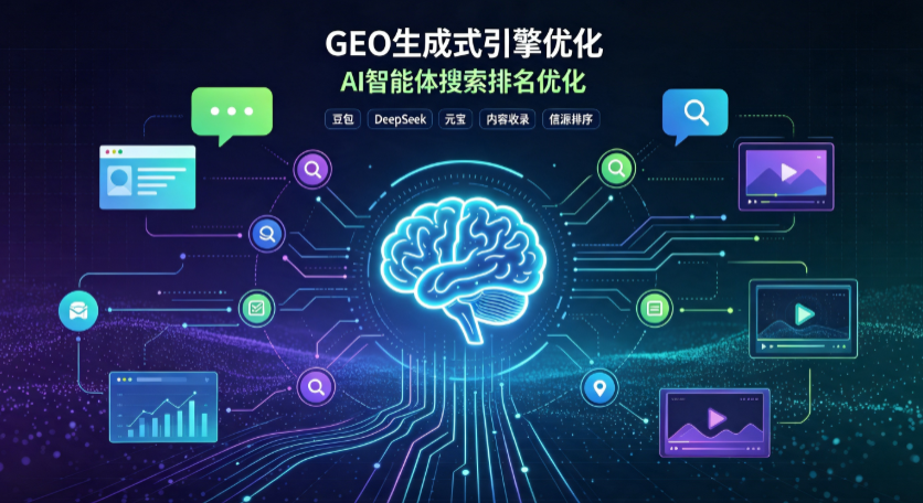 源汇区GEO 浪潮来袭：生成式引擎优化崛起，创作者争抢豆包、DeepSeek、元宝智能体流量入口